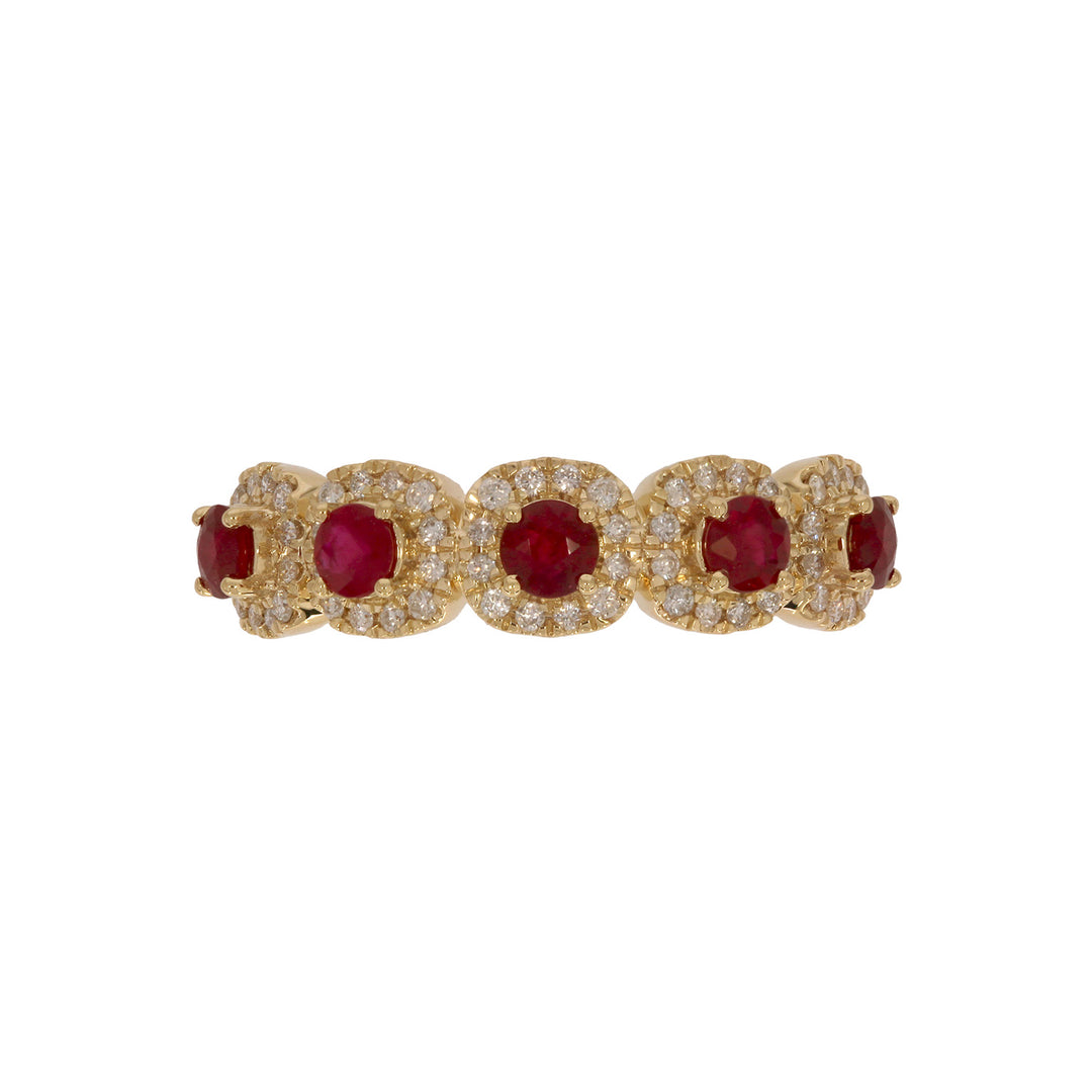 RAF02558. 14K Solid Gold Diamond Ring
