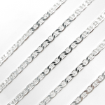 Load image into Gallery viewer, 925 Sterling Silver Marina Link Chain. Y65SS
