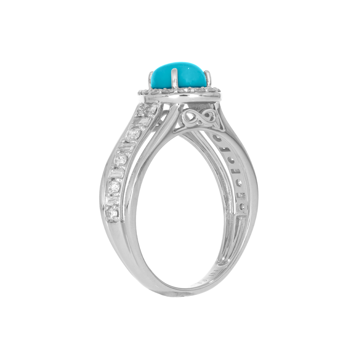 CR97174. 14K Solid Gold Diamond and Gemstone Ring