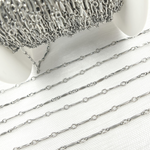 Load image into Gallery viewer, 568OX. Oxidized Sterling Silver Dapped Bar Chain
