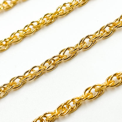 607GF. 14k Gold Filled Rope Chain
