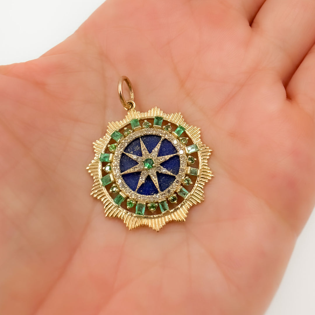 14K Gold Star Pendant