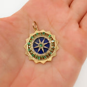 14K Gold Star Pendant
