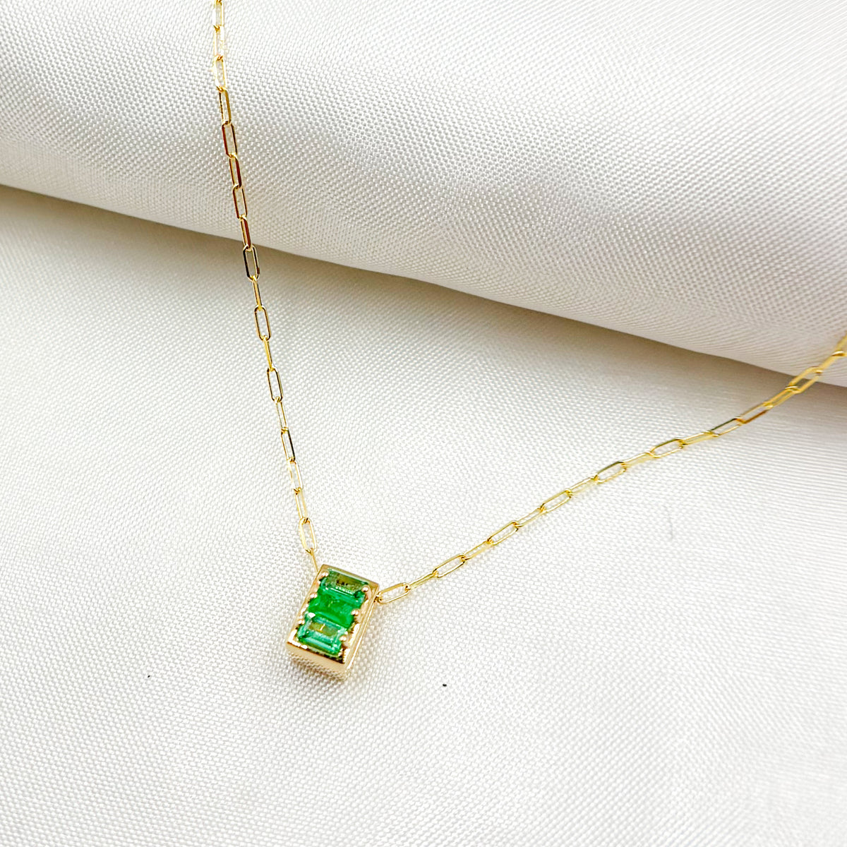 Shop Now  Gold Charm with Gemstones