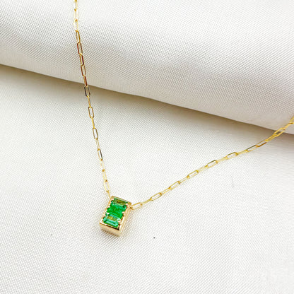 Shop Now  Gold Charm with Gemstones