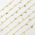 Load image into Gallery viewer, V311GF. 14K Gold-Filled Fancy Dangle Cross-Link Chain