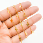 Load image into Gallery viewer, V311GF. 14K Gold-Filled Fancy Dangle Cross-Link Chain