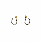 Load image into Gallery viewer, ER417873. 14k Solid Gold Diamond and Gemstone Fancy Earrings