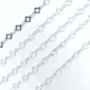Sterling Silver Shape Link Chain