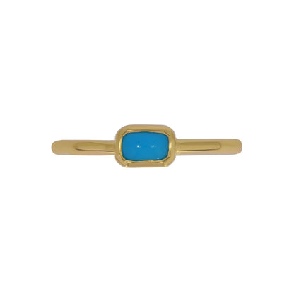 CR96339. 14k Solid Gold Gemstone Ring