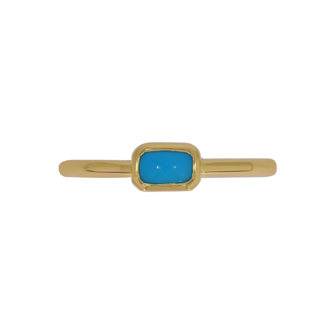 CR96339. 14k Solid Gold Gemstone Ring