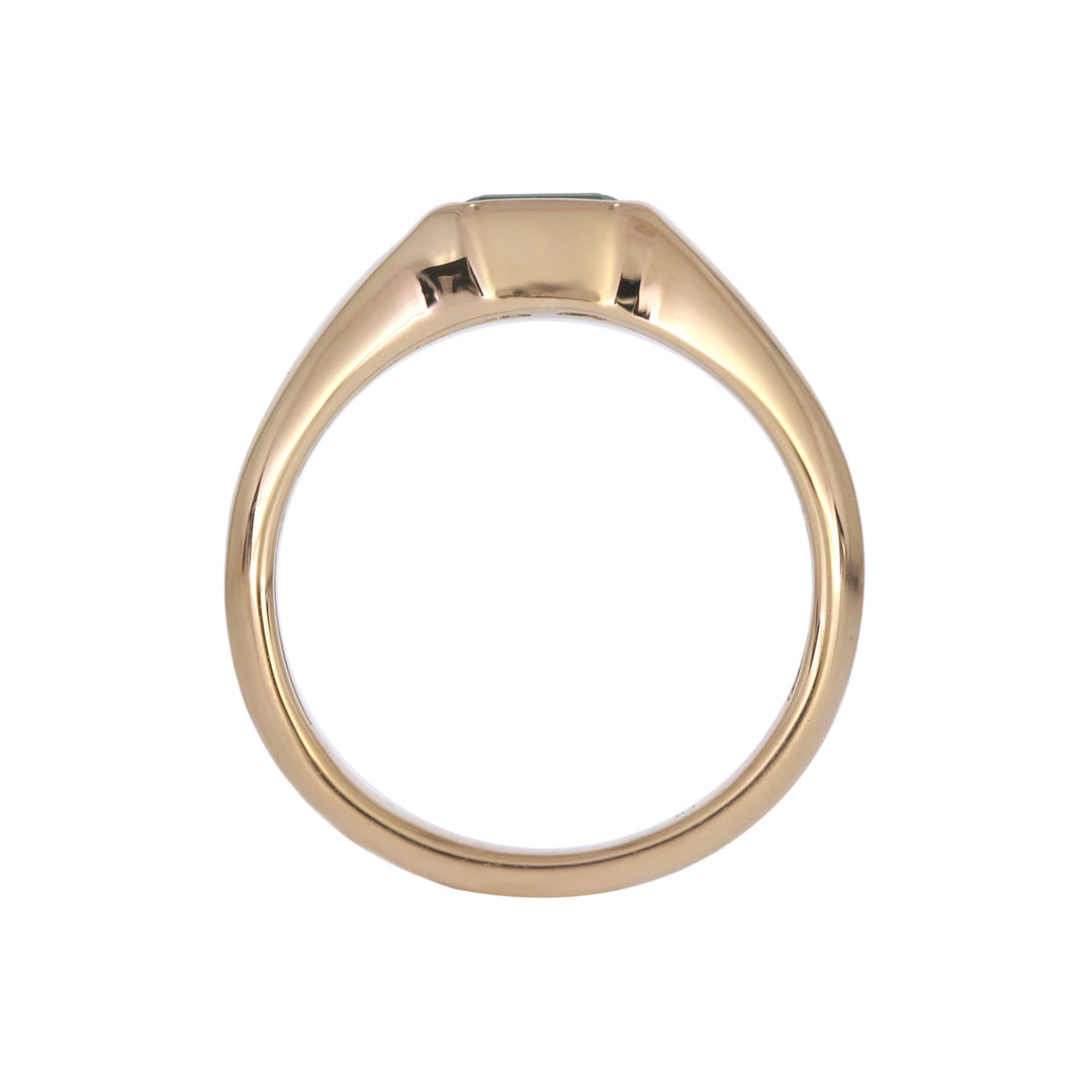 REF11478EM. 14K Solid Gold Emerald Ring