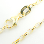 Load image into Gallery viewer, 17OBL0T70. 14K Solid Gold Cable Chain
