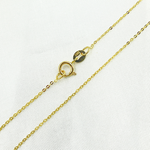 Load image into Gallery viewer, 020R03BF. 14K Solid Gold Flat Cable Chain
