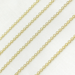Load image into Gallery viewer, 14k Solid Gold Round Cable Link Chain. 038R27LGbyft

