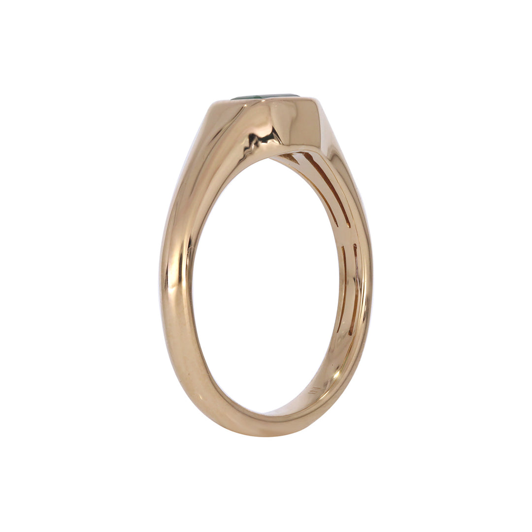 REF11478EM. 14K Solid Gold Emerald Ring