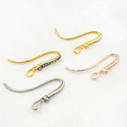 DC498. Diamond Sterling Silver Ear Wire