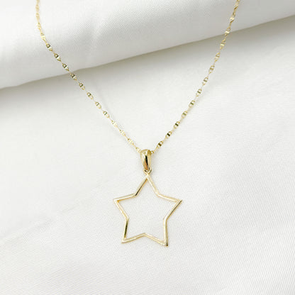 Buy Now 14K Solid Gold Star Charm