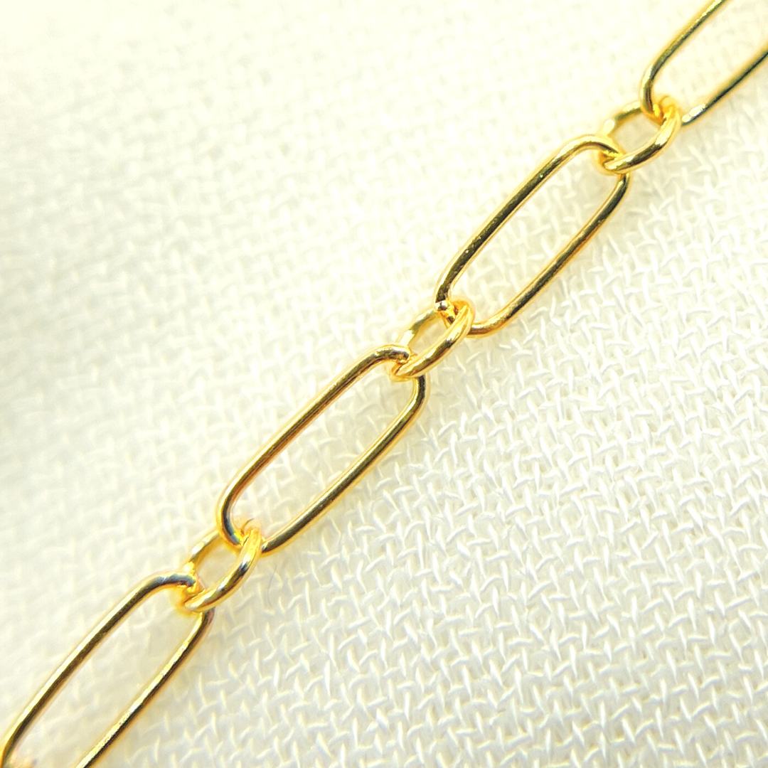 141GF. 14K Yellow Gold Filled Smooth Cable Link Chain.