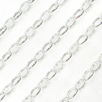 Load image into Gallery viewer, Sterling Silver Smooth Oval Link Chains