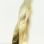 Load image into Gallery viewer, GER129. 14K Solid Gold Twisted Hoop with Texture
