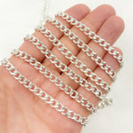 Load image into Gallery viewer, V44SS. Sterling Silver Curb Chain
