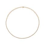 Load image into Gallery viewer, 14K Solid Gold Diamond Tennis Choker Necklace. NFP71713
