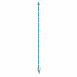 Load image into Gallery viewer, CB97383TQ2. 14k Solid Gold Diamond and Turquoise Tennis Bracelet