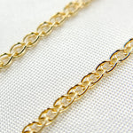 Load image into Gallery viewer, 035SPLLG. 14K Solid Gold Wheat Chain
