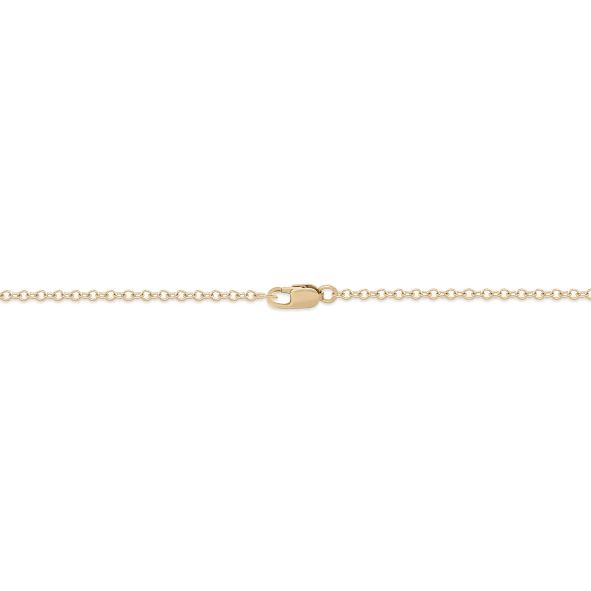 PFB33136. 14K Solid Gold Clover Diamond Necklace