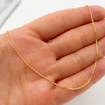 Load image into Gallery viewer, 14k Solid Gold Filled Box Finished Necklace
