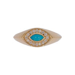 Load image into Gallery viewer, RFB18436. 14K Solid Gold Diamond and Gemstone Ring
