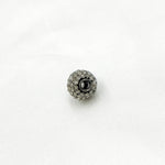 Load image into Gallery viewer, 925 Sterling Silver Pave Diamond Roundel Bead. DC571
