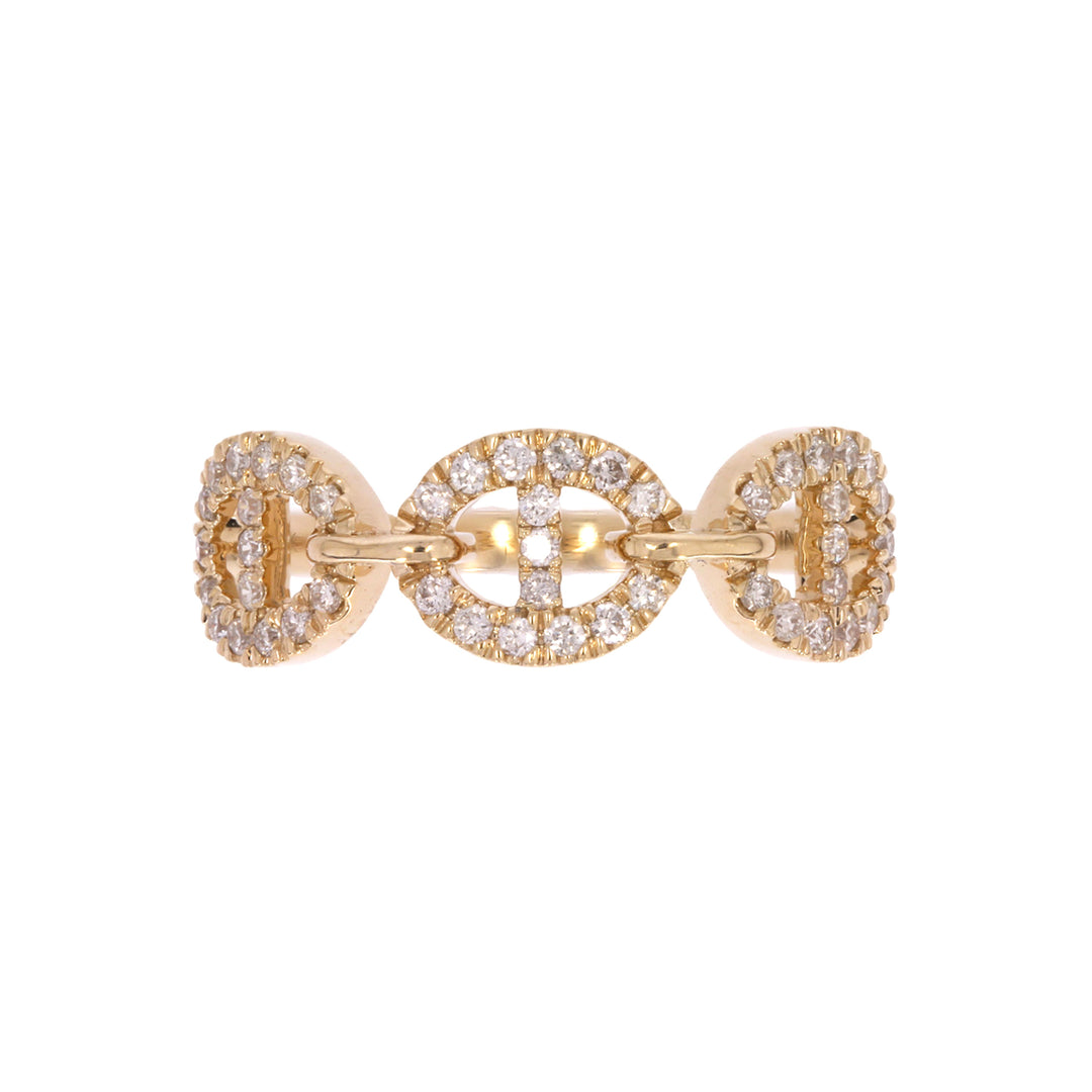 RFF19507. 14K Solid Gold Diamond Ring