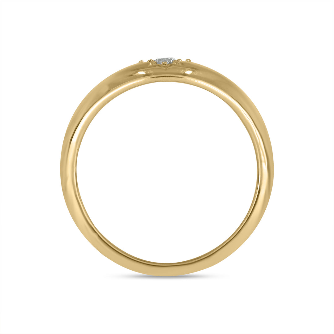 RFA17994. 14k Solid Gold Diamond Ring