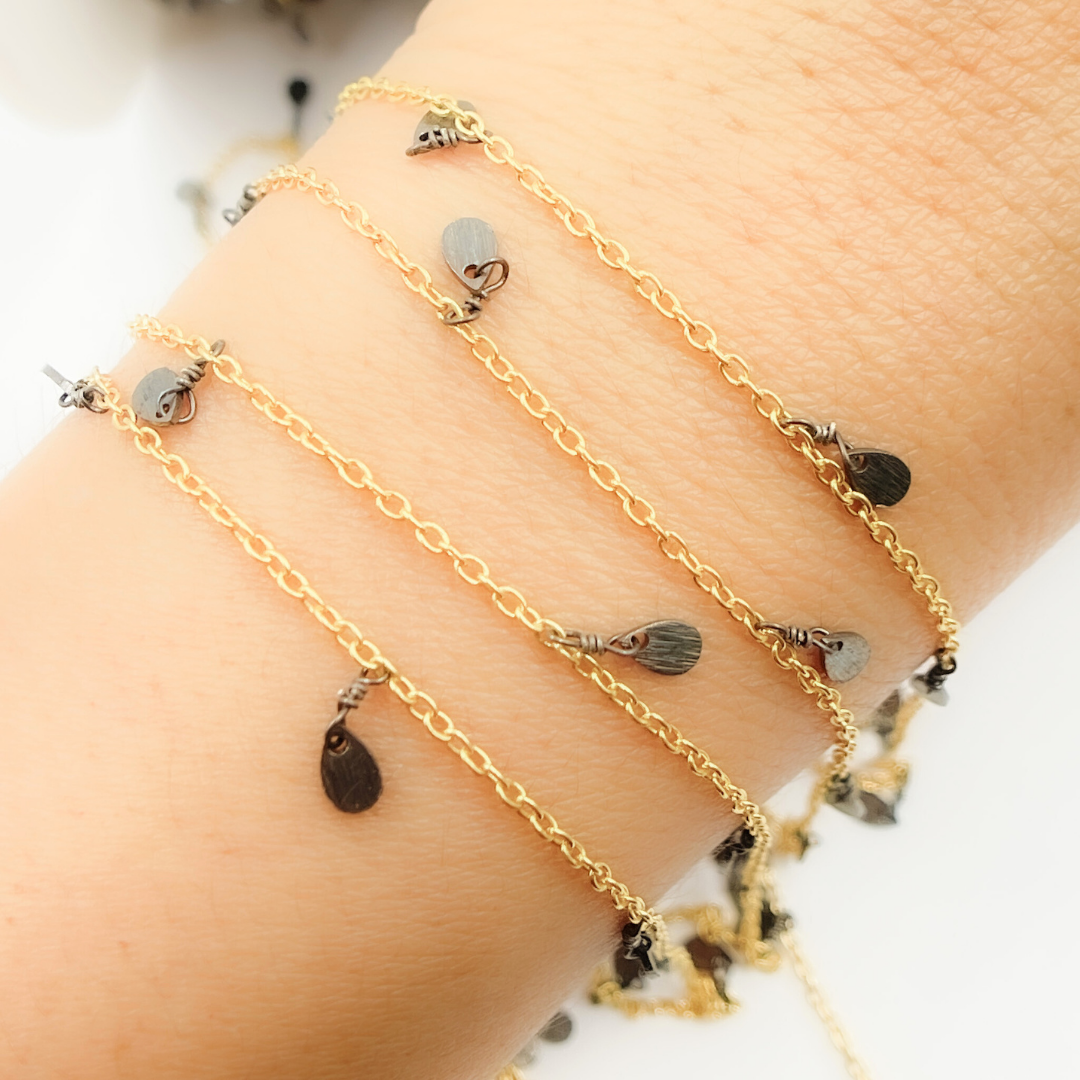 304PS. Pear Shape Dangle Chain