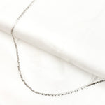 Load image into Gallery viewer, 025RNBFR0WG. 14K Solid White Gold Margarita Chain
