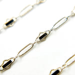 Load image into Gallery viewer, 901BSS.Sterling Silver Fancy Twisted Oval Link Chain
