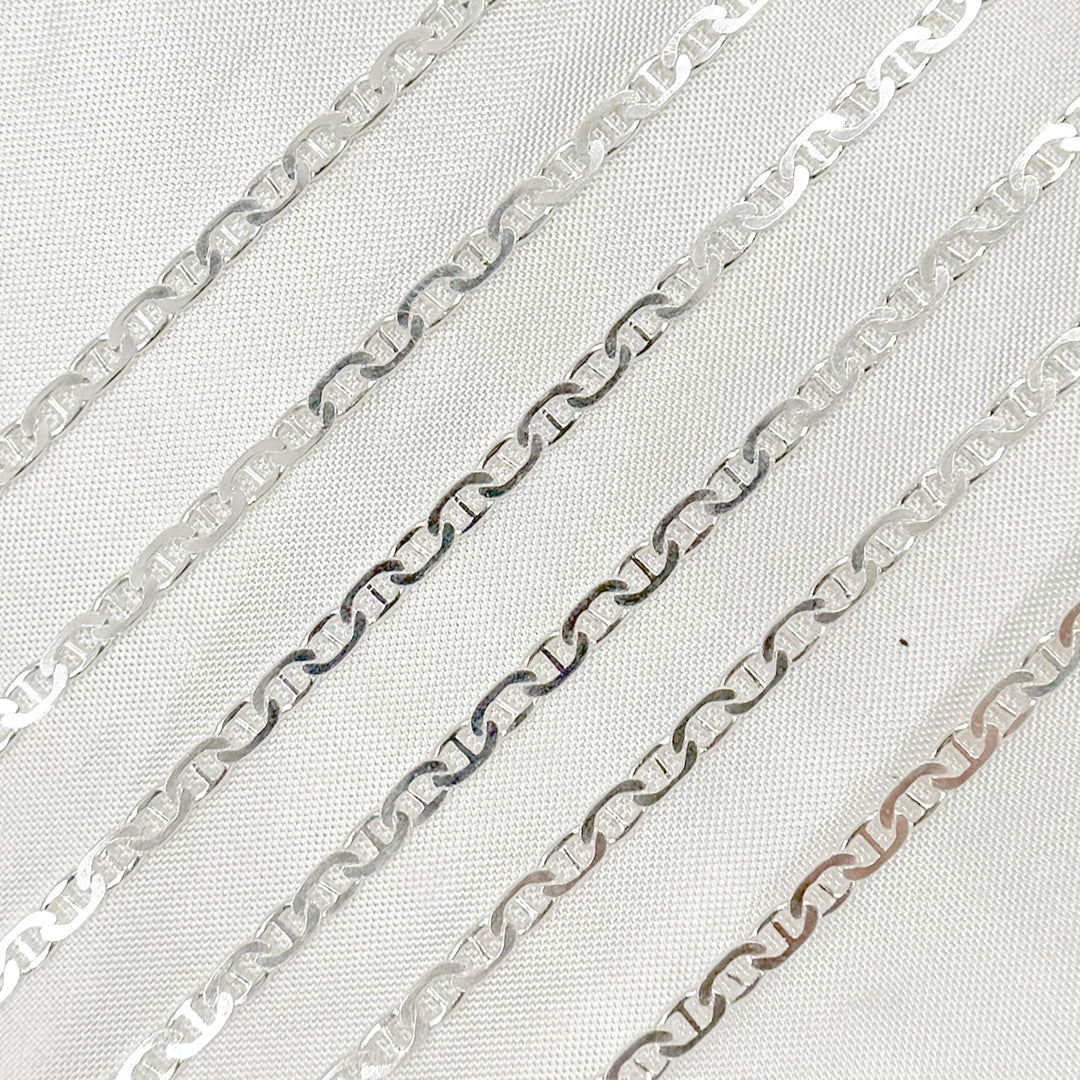 Y21SS. Sterling Silver Marina Link Chain