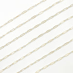 Load image into Gallery viewer, XM/1931K/SP. 14K Gold Filled and Sterling Silver Knurled Link Chain – Long &amp; Short Pattern