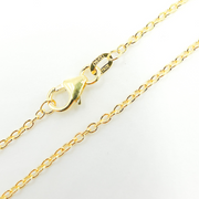 14K Solid Gold Cable Chain