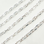 Load image into Gallery viewer, 925 Sterling Silver Diamond Cut Marina Chain. Y75SS
