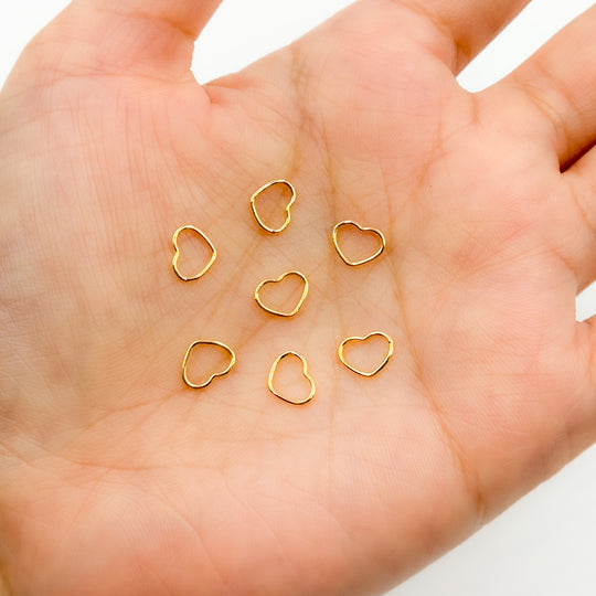 14K Gold Filled Heart Charm