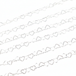 Load image into Gallery viewer, Y113SS. Sterling Silver Heart Link Chain