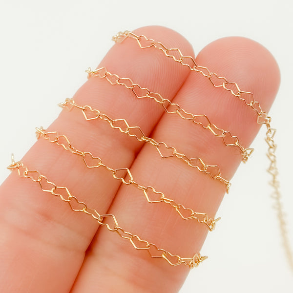 Shop 14K Gold Filled Heart Link Chain