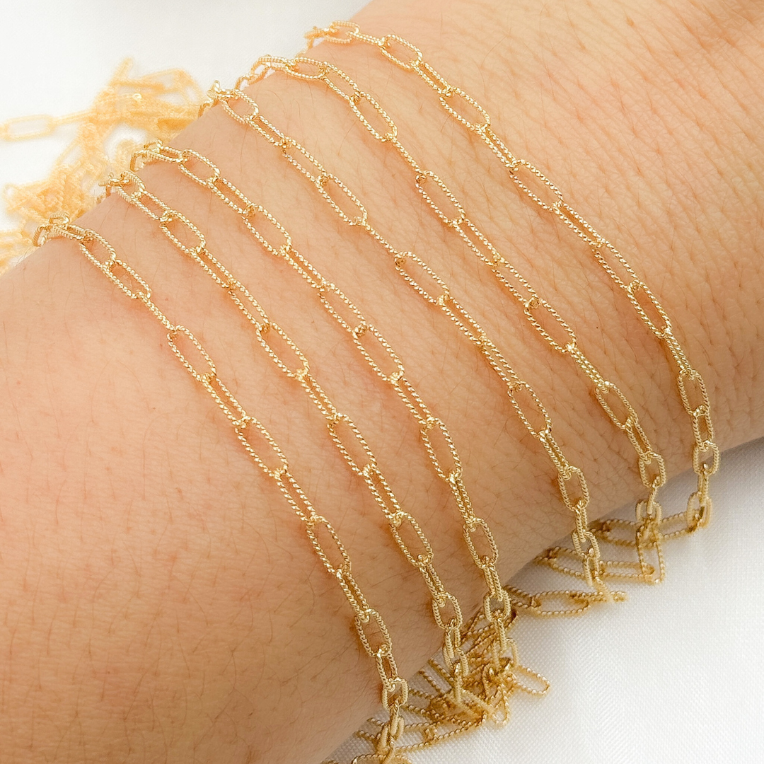716F-801FGF. 14K Gold Filled Long & Short Link