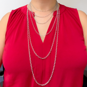 Textured Cable Necklace
