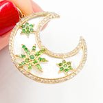 Load image into Gallery viewer, Shop Now Gold Moon Pendants
