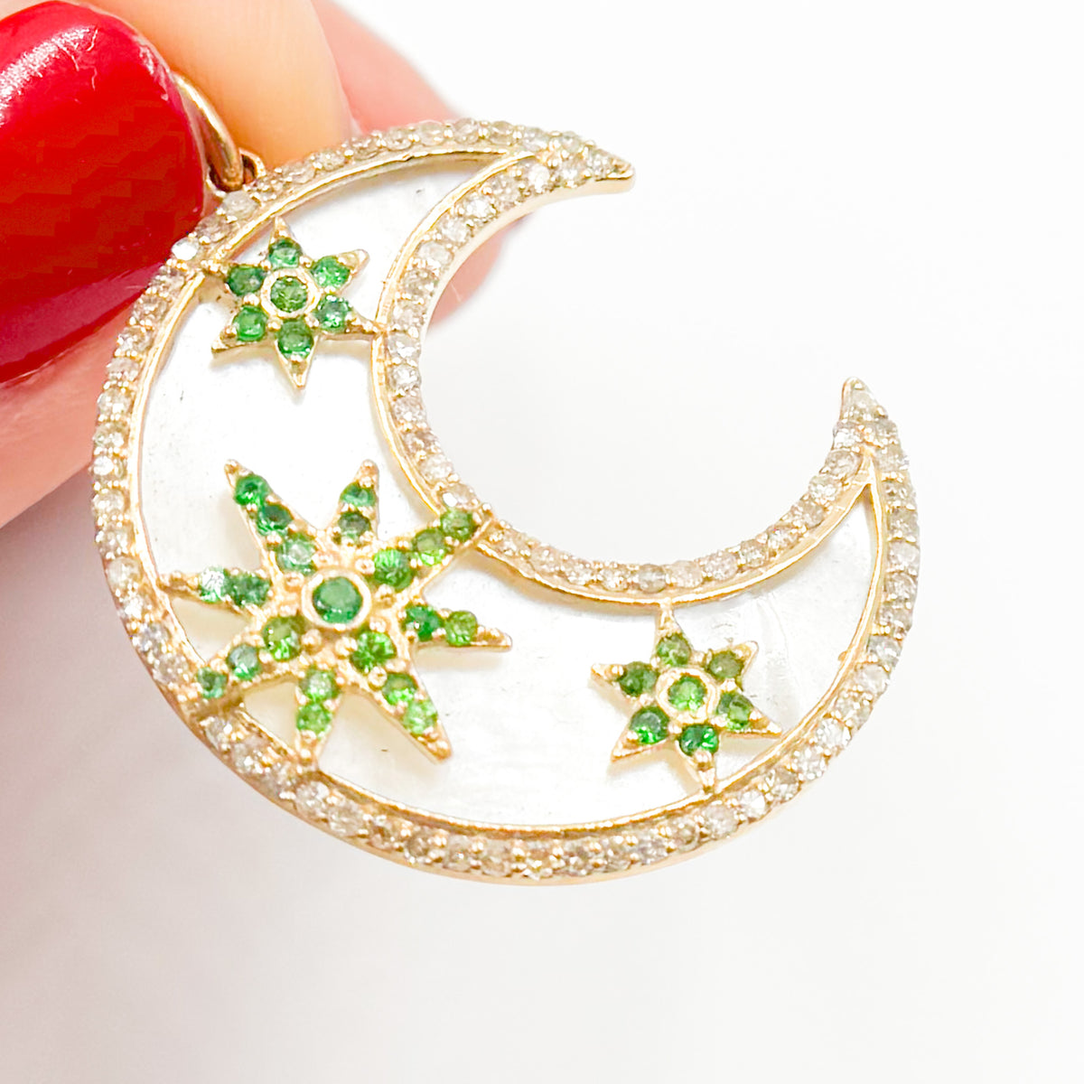 Shop Now Gold Moon Pendants