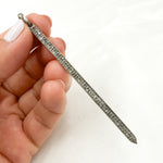 Load image into Gallery viewer, DC684. Diamond Silver Spike Pendant
